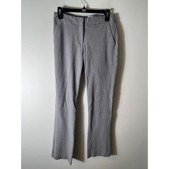 Express Columnist Barely Boot Midrise Gray Pant size 4R - Picture 1 of 3